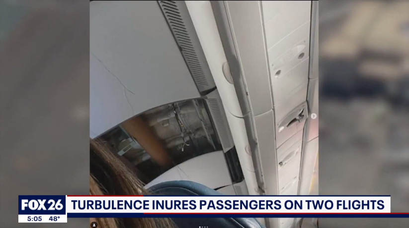 Experts provide tips on staying safe on flights with severe turbulence