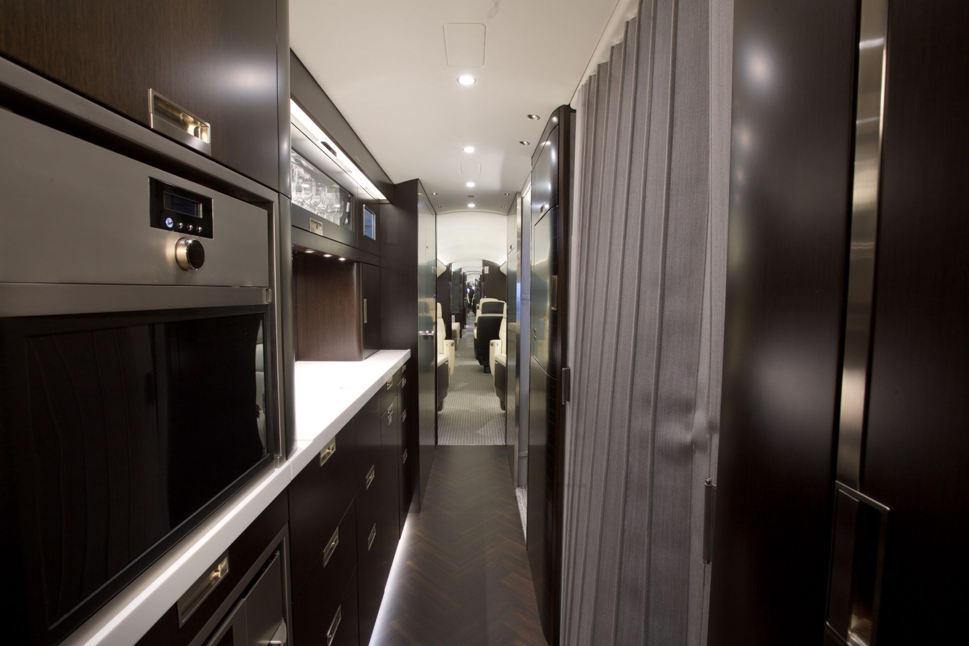 GALLEY LOOKING AFT